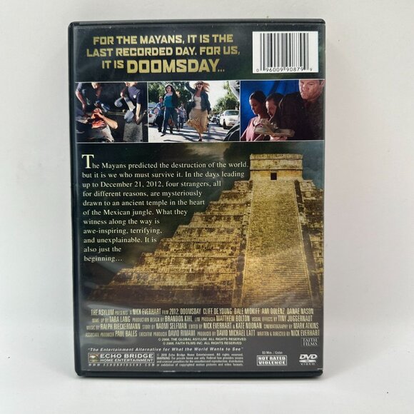2012 Doomsday DVD Echo Bridge Home Entertainment - Picture 2 of 3